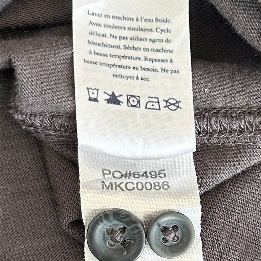 Faherty Men's Charcoal Button-Down Shirt - Picture 11 of 14